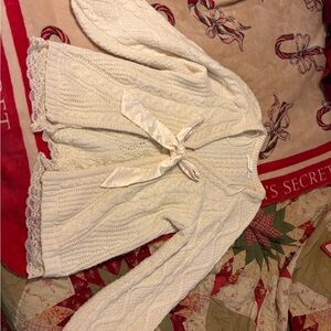 Altar'd State Ivory Knit Cardigan